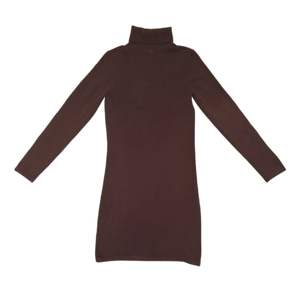 French Connection Woman Turtle Neck Mini Dress Size: L - Picture 2 of 7